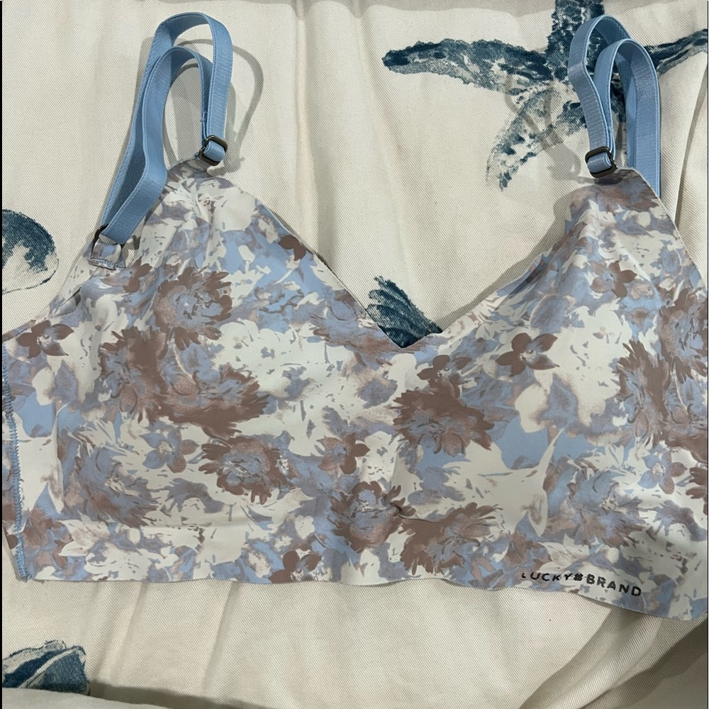 Lucky Brand lightly lined bra, Sz M